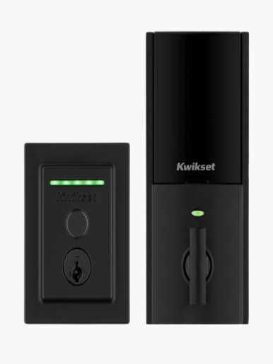 Cerradura Kwikset Halo Smart 100 Huella Dactilar | Negro