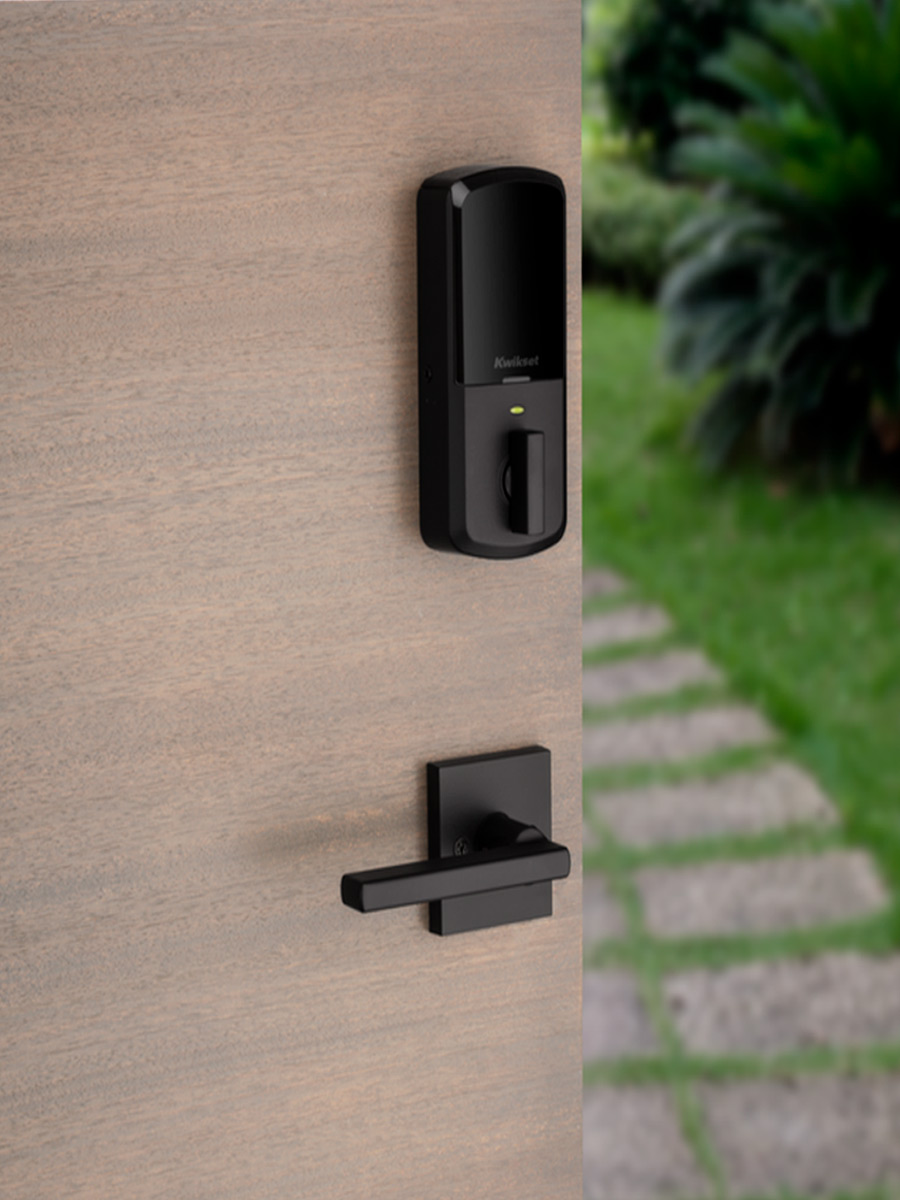 Cerradura Kwikset Halo Smart 100 Huella Dactilar | Negro