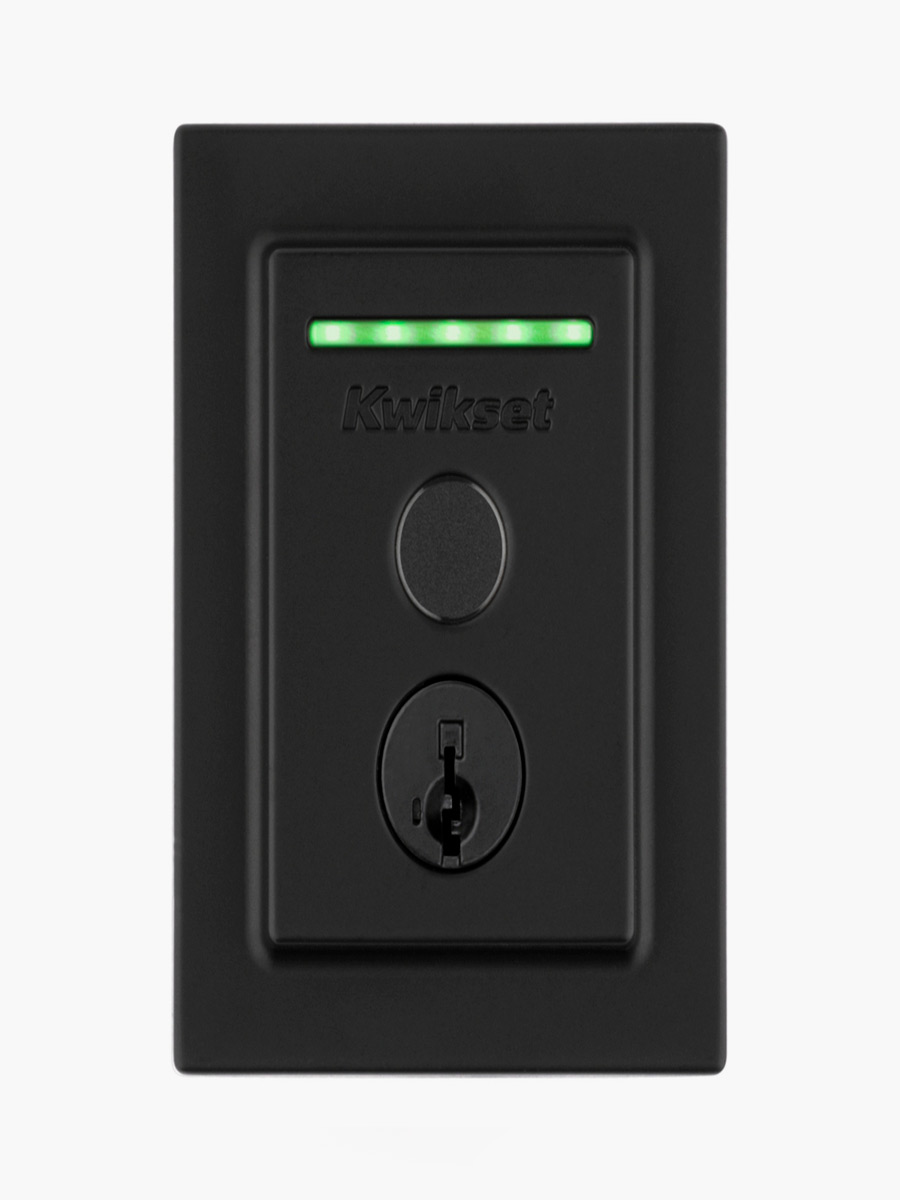 Cerradura Kwikset Halo Smart 100 Huella Dactilar | Negro