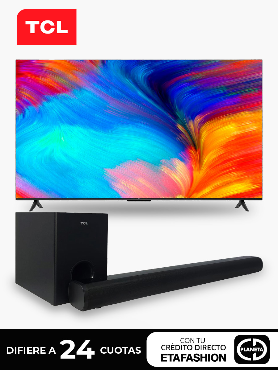 Combo TCL Smart TV 65 + Barra de sonido