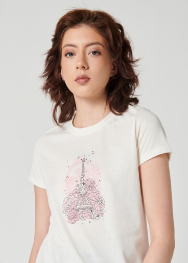 Camiseta Estampada - Labelle