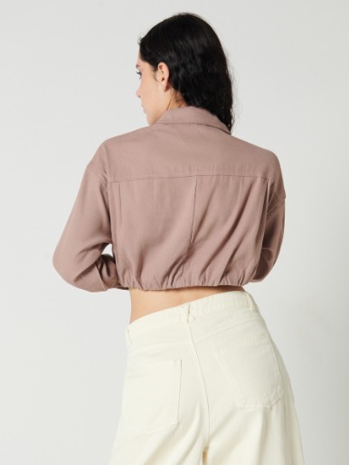 Camisera Crop Anudada - Navigare