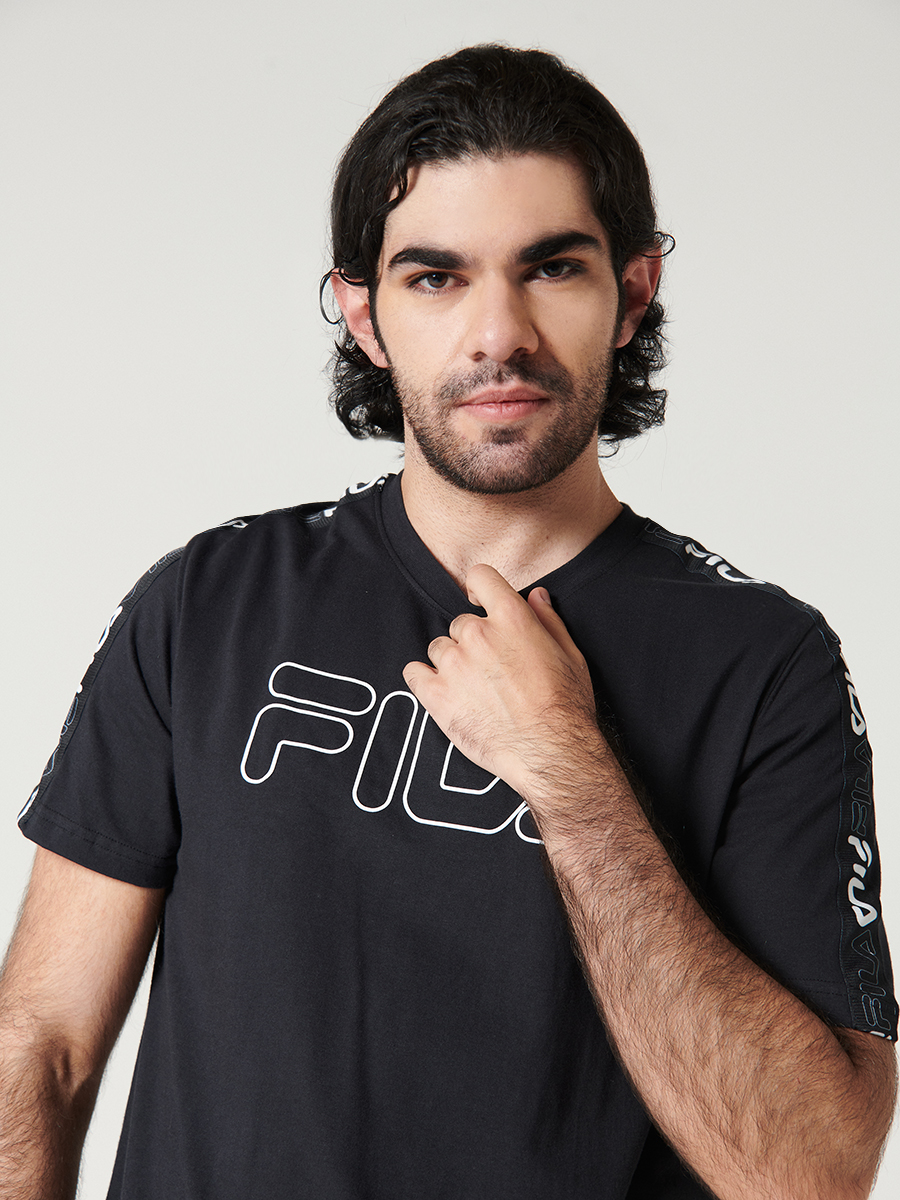 Fila - Camiseta cuello redondo