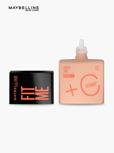 Base <em class="search-results-highlight">Maybelline</em> Fit Me SPF50 Medio 03