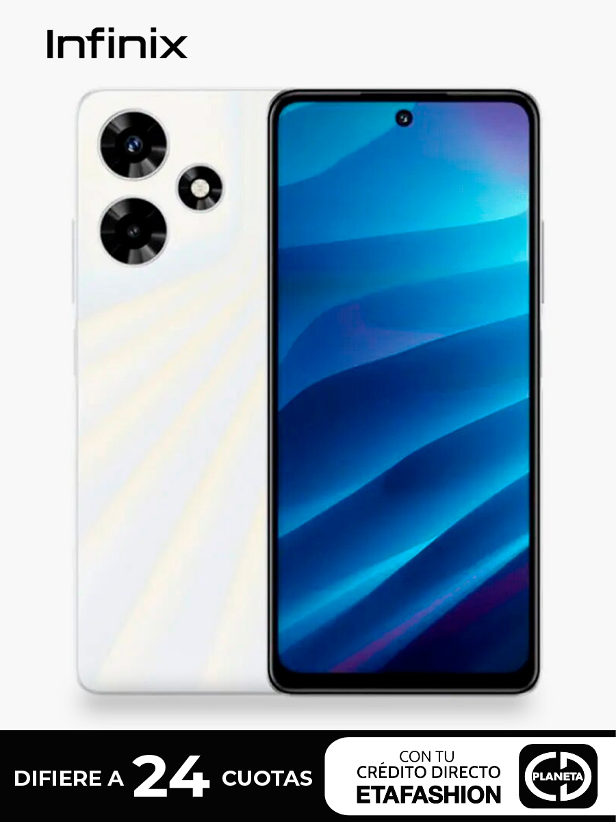 Celular Infinix Hot 30 256G | Blanco