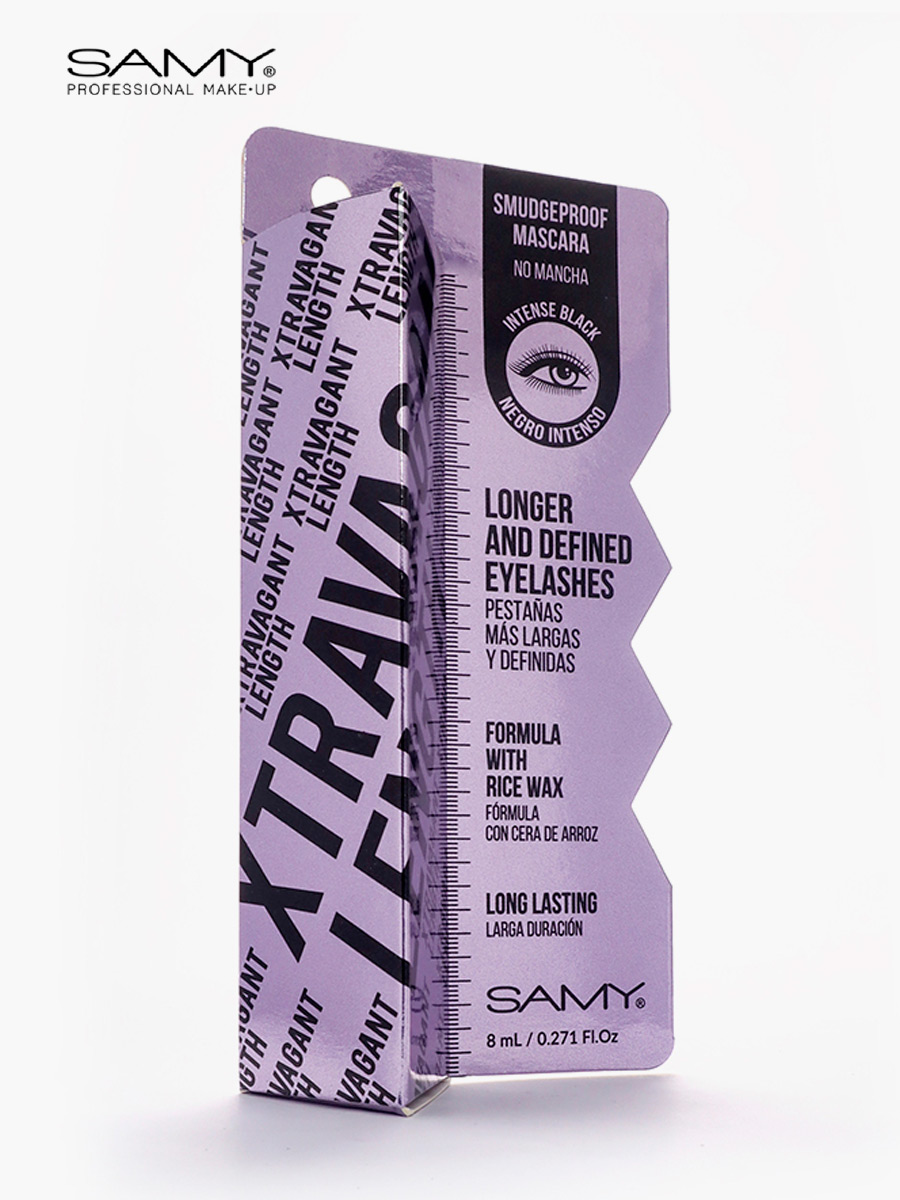 Samy - Máscara de pestañas Xtravagant Negro