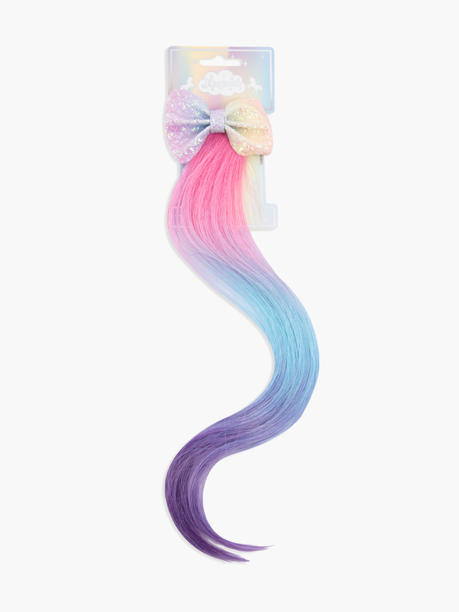 Extensión de cabello unicornio