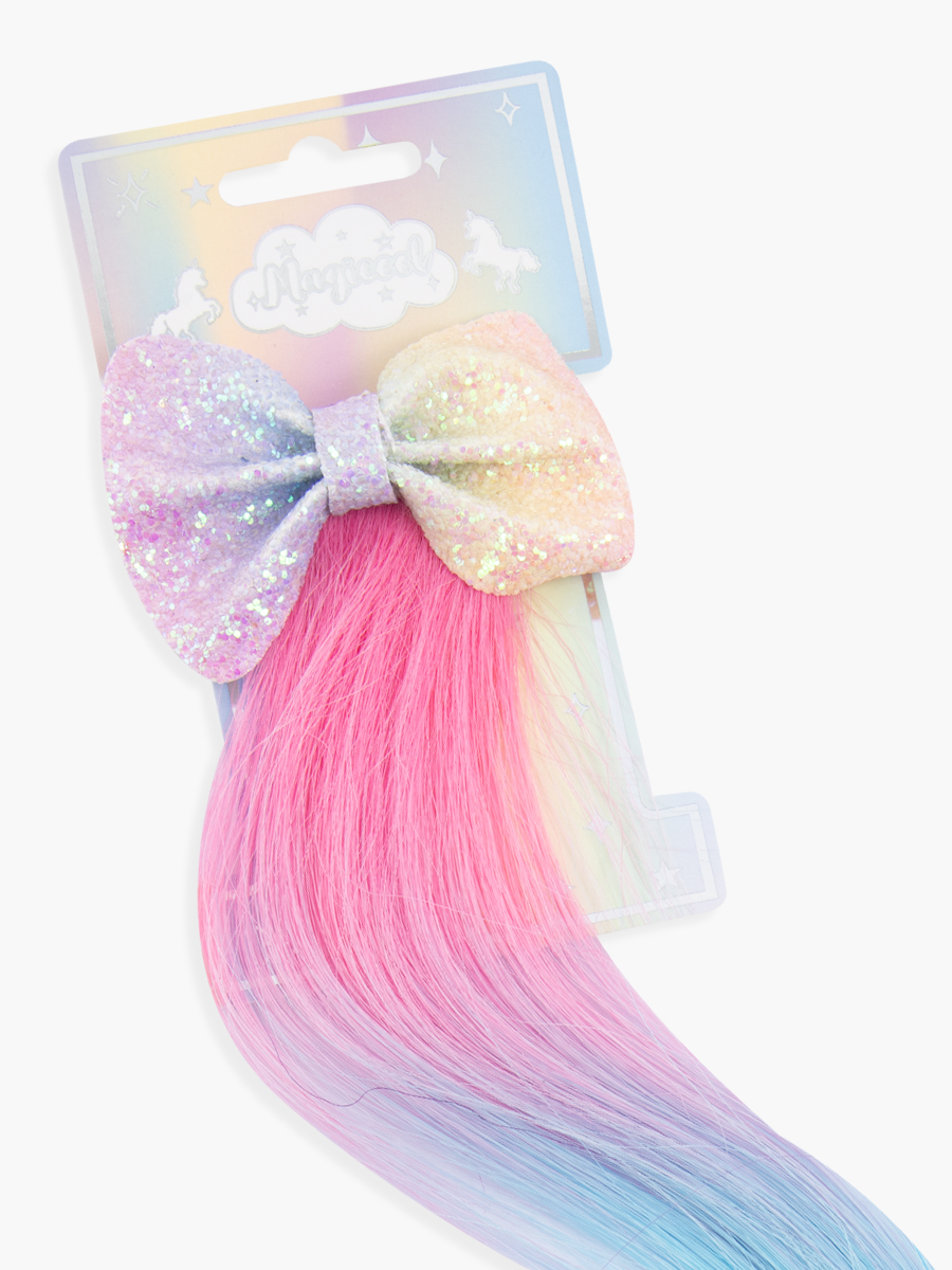 Extensión de cabello unicornio