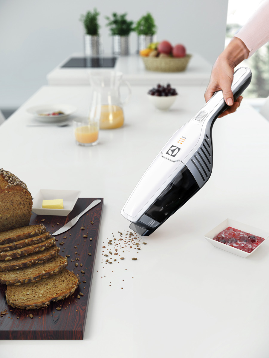 Aspiradora Electrolux Recargable ERG21 | Blanco
