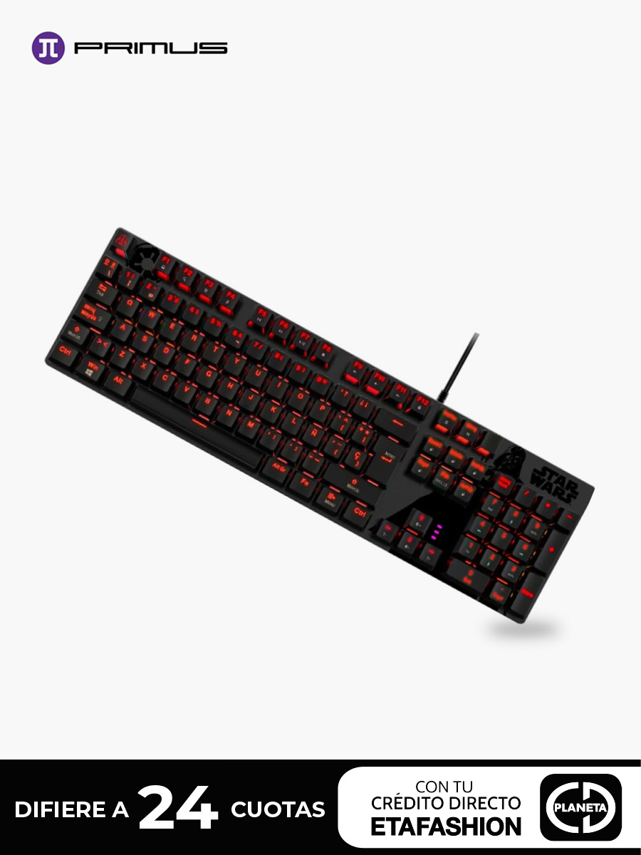 Teclado Gamer Primus Ballista 90T Darth Vader