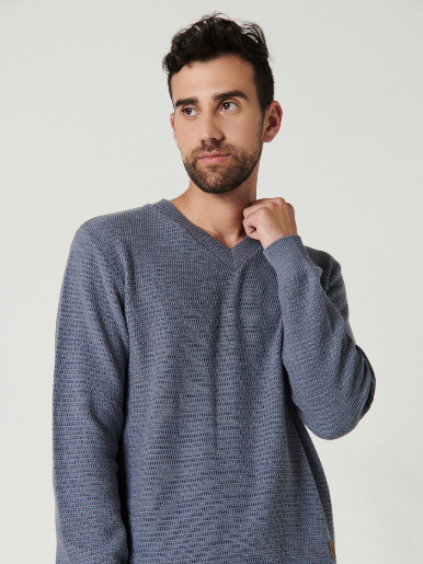 Sweater cuello en V - Executive