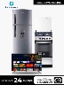 Combo Indurama Refrigeradora Cocina a Gas Cadiz Spazio Plus + Smart Tv 32" - Android 11.0