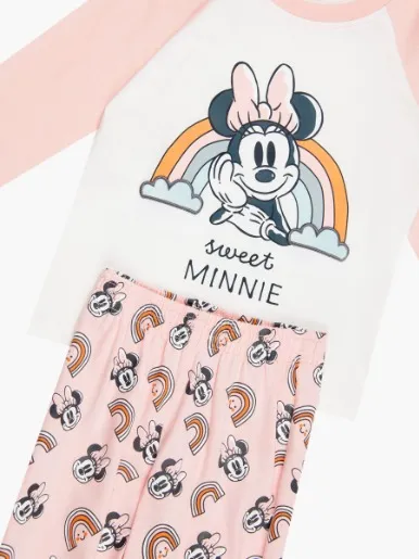 Pijama Minnie  Buzo + Pantalón
