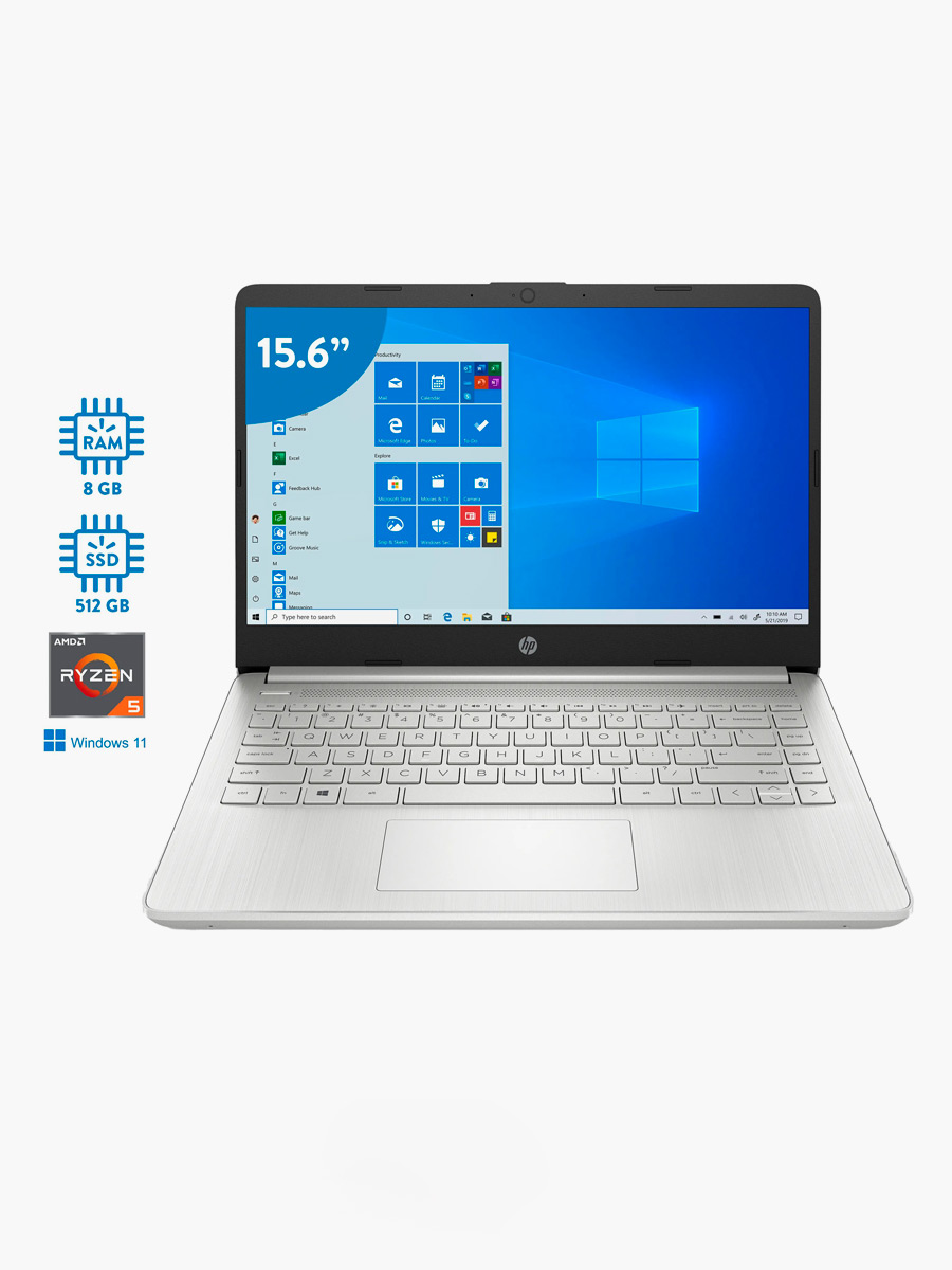 Laptop HP 15-FC0008LA R5 8GB RAM 256GB SSD | Azul