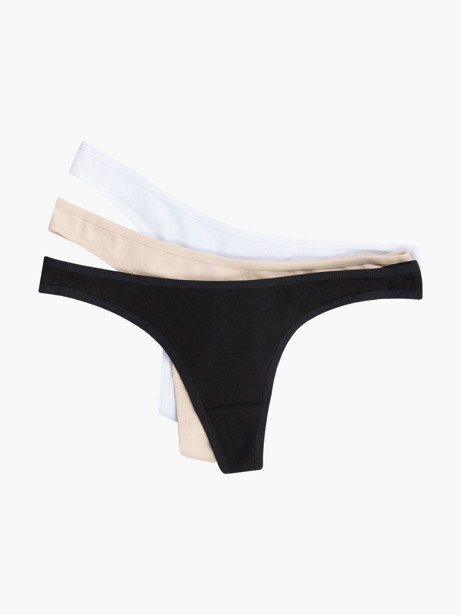 Tanga Brasilera Pack X3