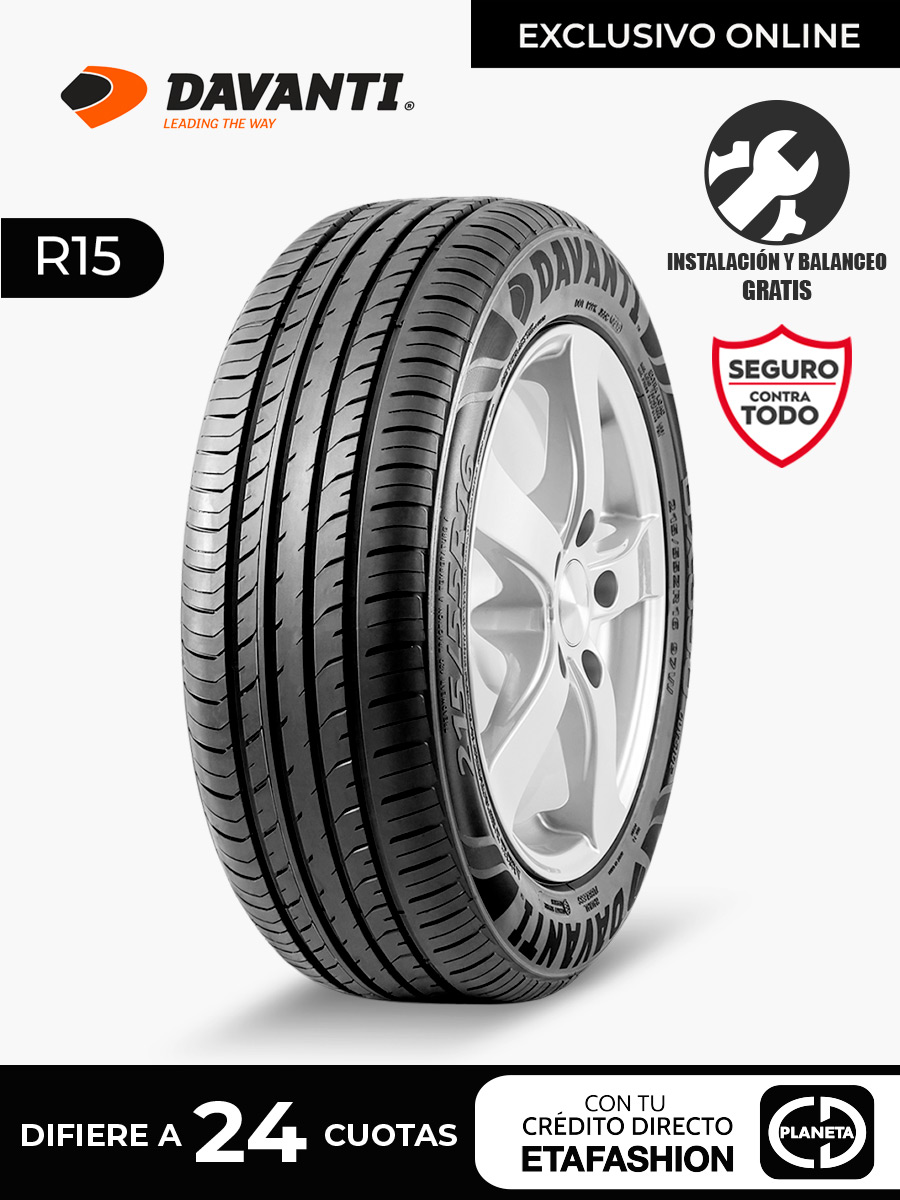 Llanta R15 Davanti DX390 - 185/60