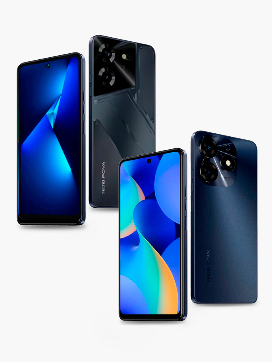 Combo Celular Tecno Pova 5 256 GB + Celular Spark 10 PRO 256GB