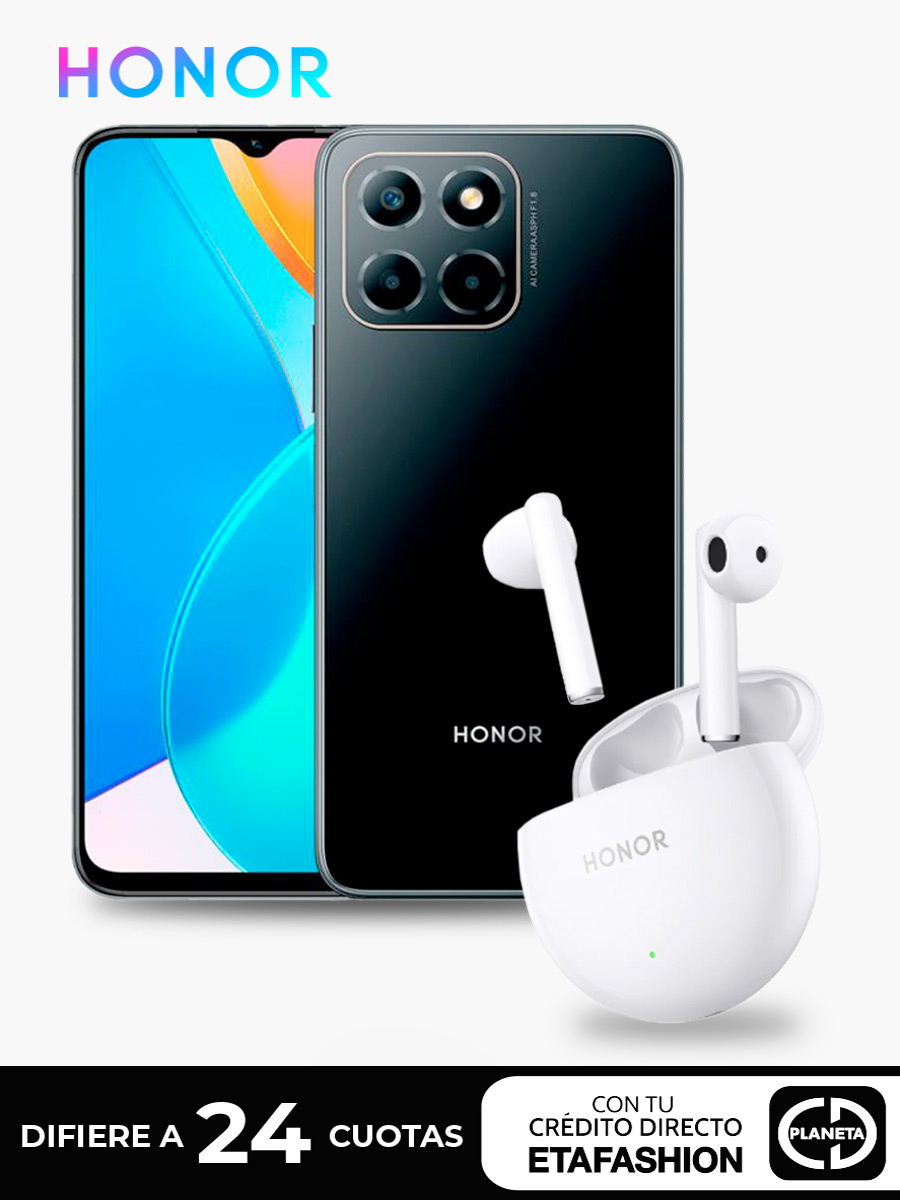 Combo Honor X6S 128G +  Auriculares Earbuds X5