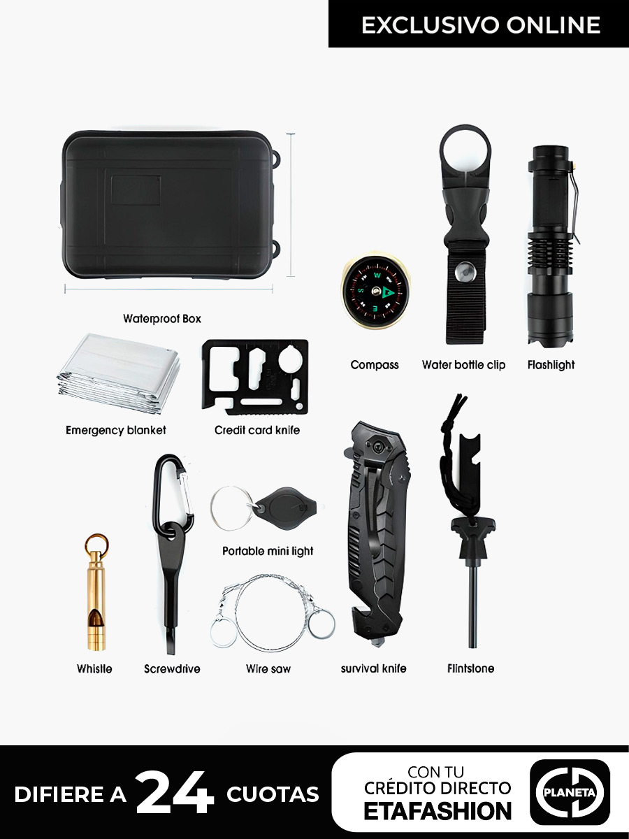 Kit Supervivencia, ACCESORIOS, ACCESORIOS, BICICLETAS, DEPORTE