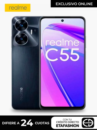Celular Realme C55 - 256GB | Negro