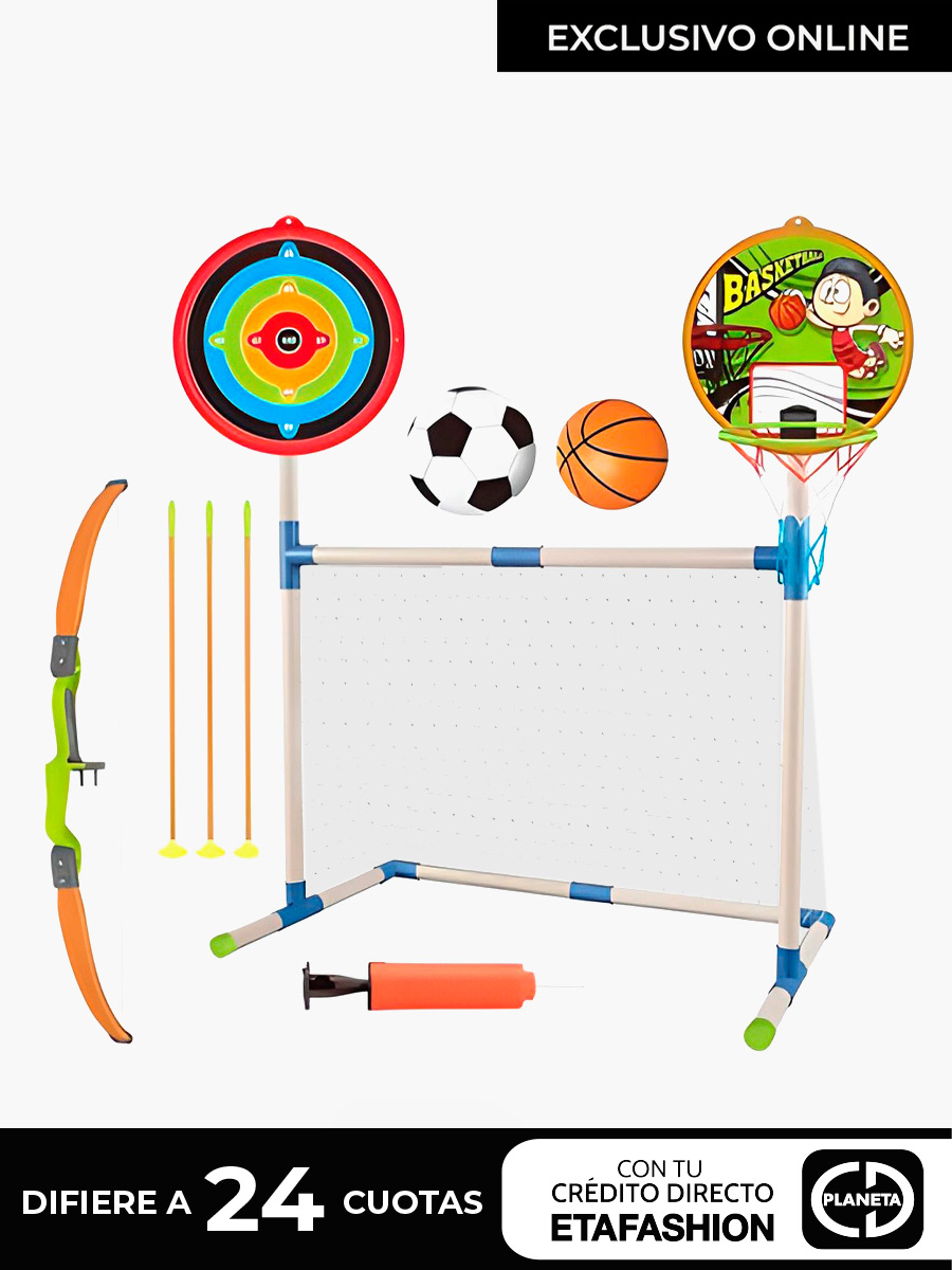 Set de Fútbol, Tiro al blanco y basket