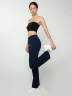 Pantalon rib corte bota manga