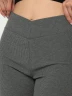 Pantalon rib corte bota manga