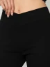 Pantalon rib corte bota manga