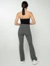 Pantalon rib corte bota manga