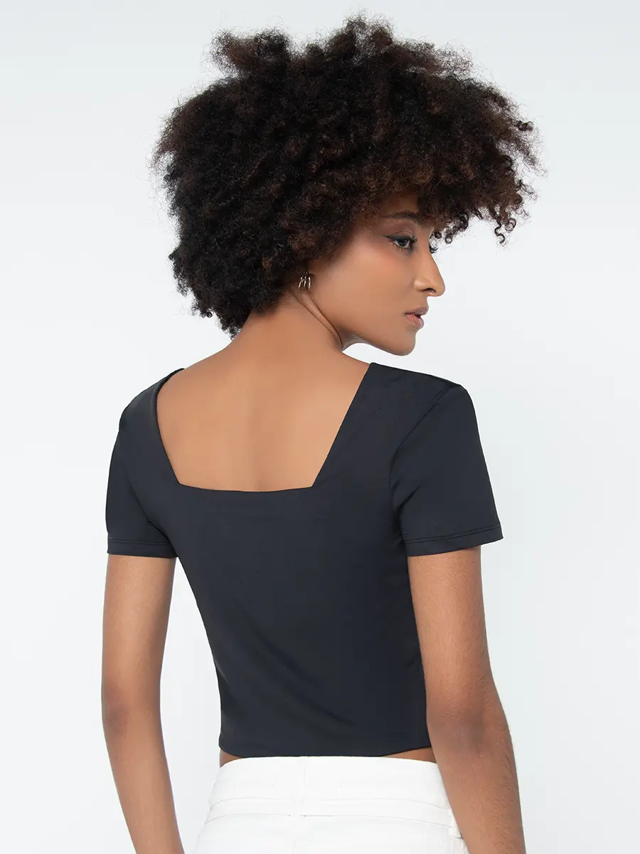 Camiseta Crop - Navigare