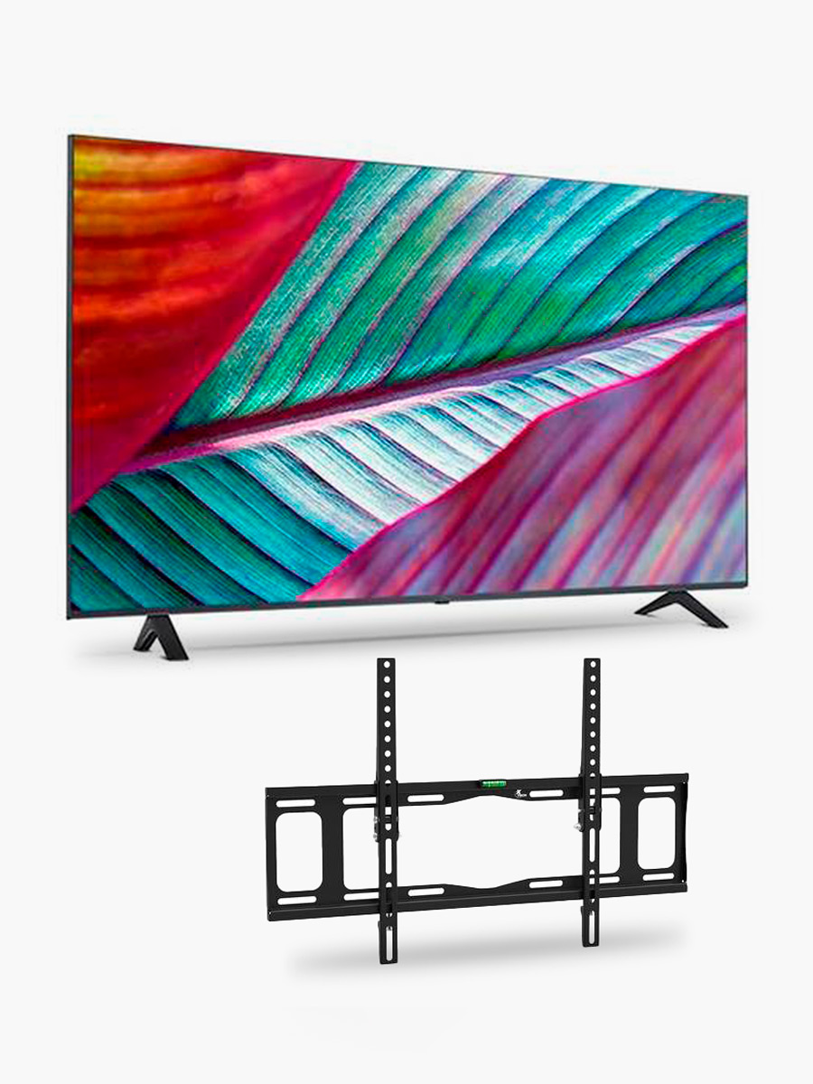 Smart TV 4K 55” LG 55UR7800PSB + Soporte Xtech XTA-375
