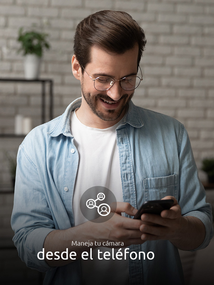 Cámara Nexxt Inteligente Wi-Fi con proyector