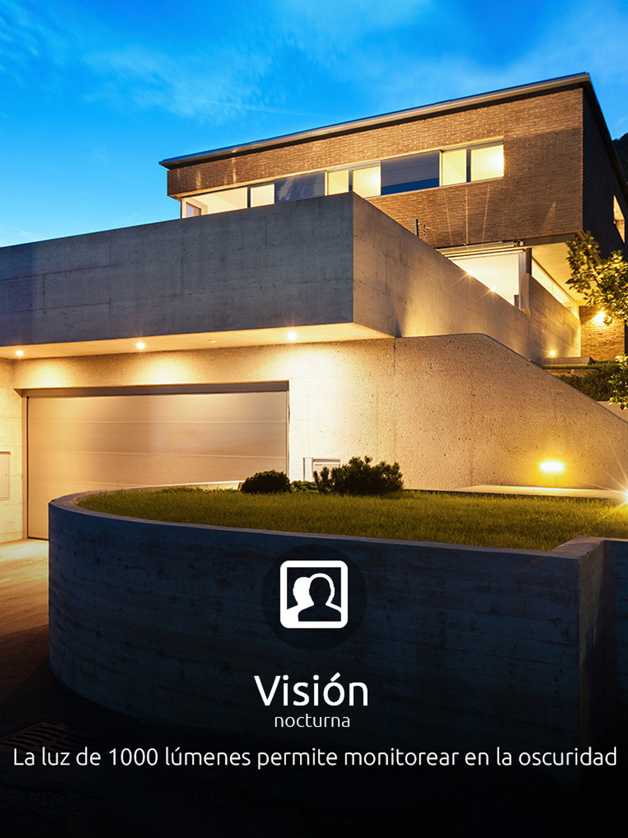 Cámara Nexxt Inteligente Wi-Fi con proyector