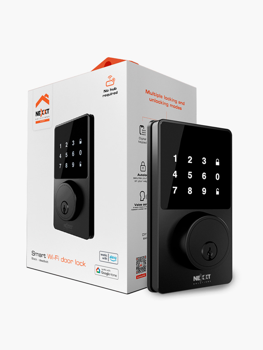 Cerradura Nexxt Inteligente con conexión Wi-Fi