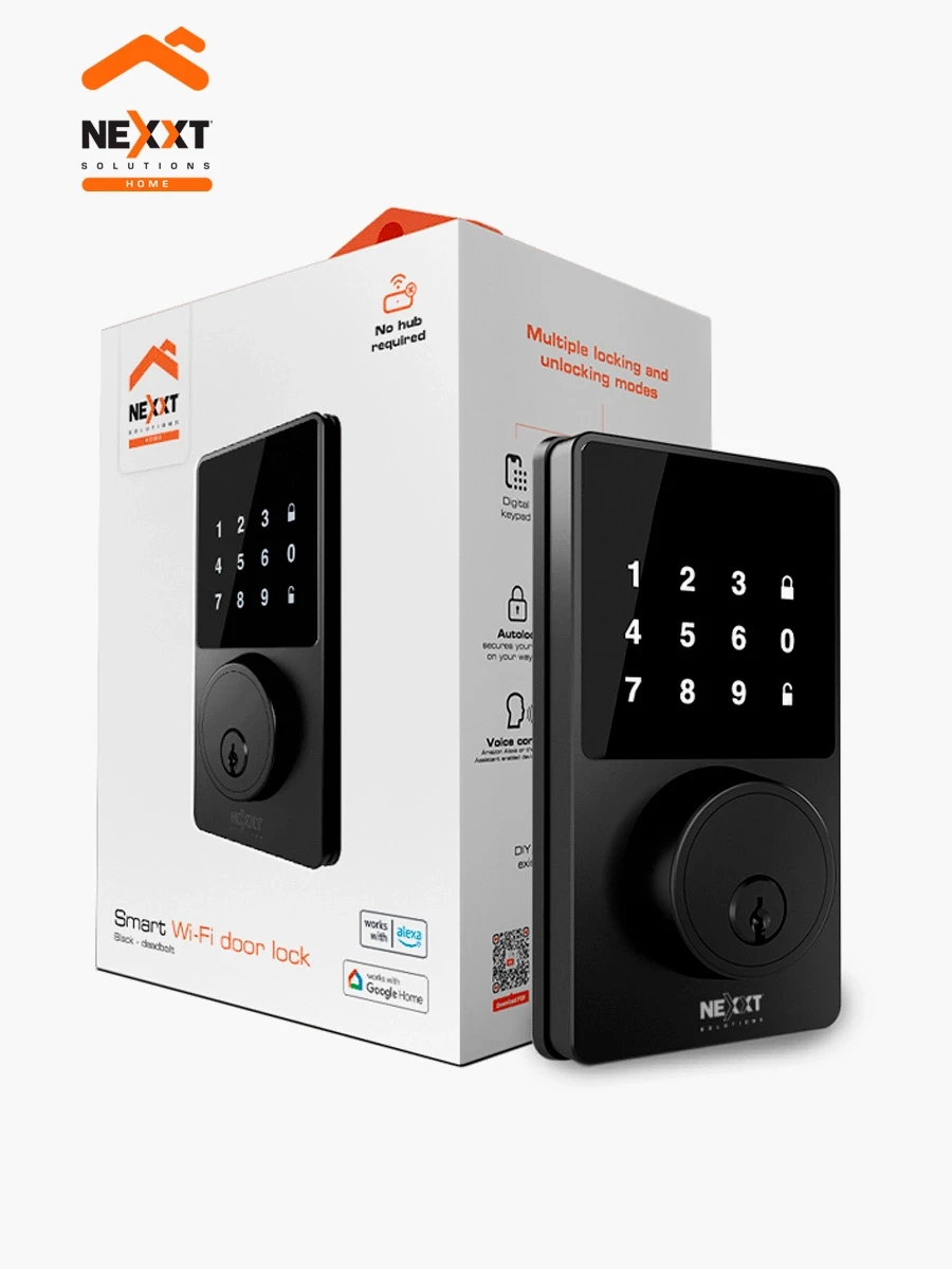 Cerradura Nexxt Inteligente con conexión Wi-Fi