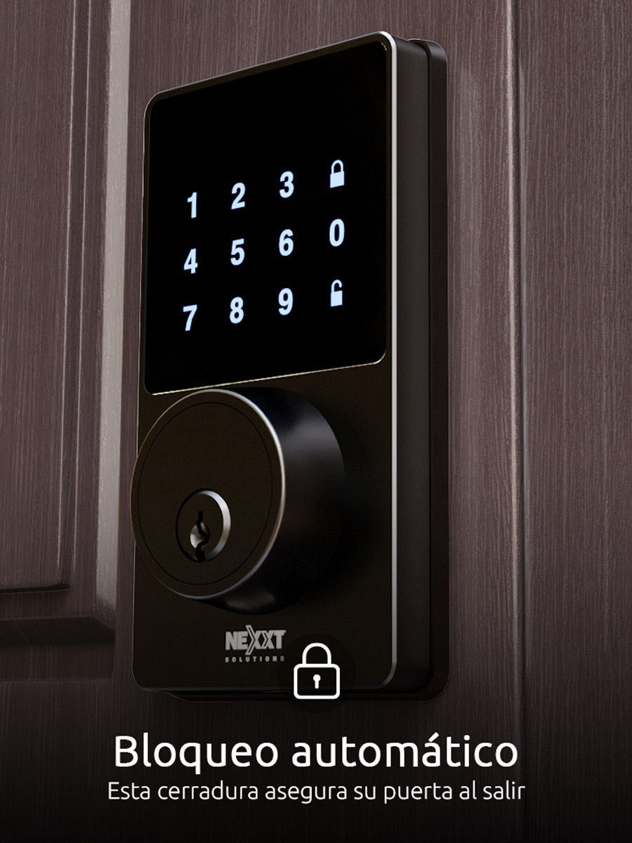 Cerradura Nexxt Inteligente con conexión Wi-Fi