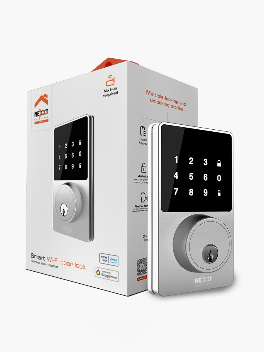 Cerradura Nexxt Inteligente con conexión Wi-Fi