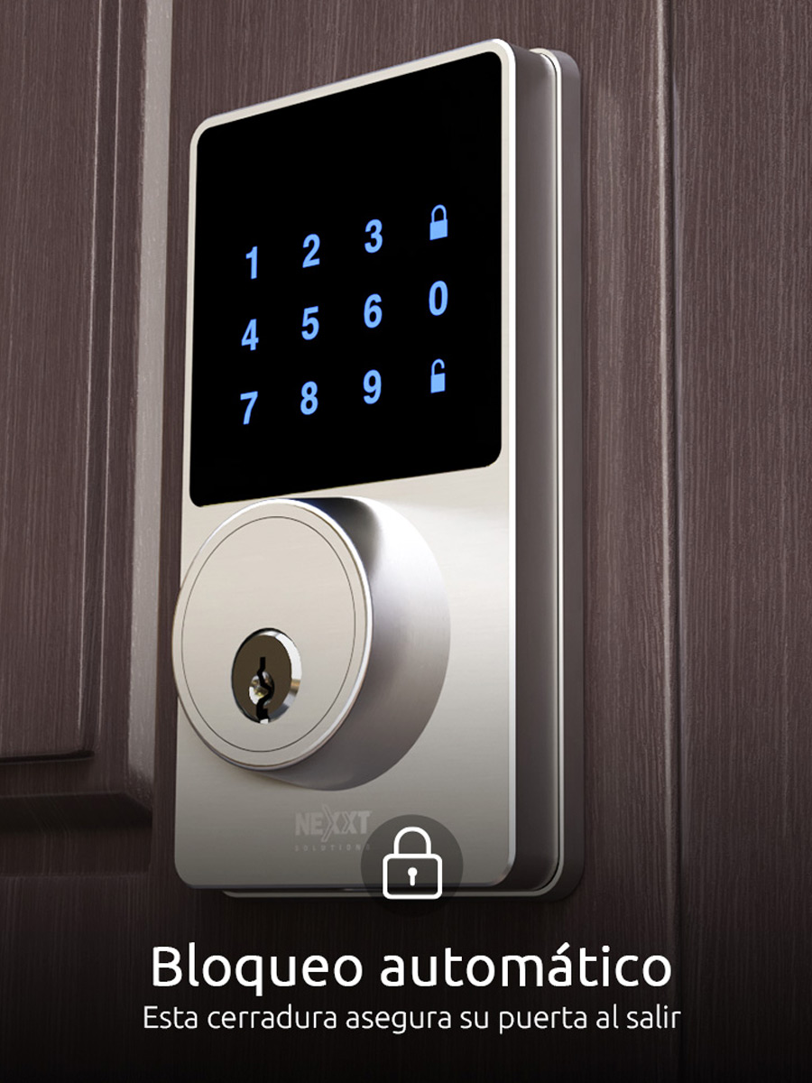 Cerradura Nexxt Inteligente con conexión Wi-Fi