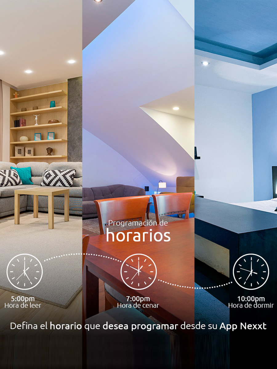 Lámpara de techo Nexxt Inteligente Wi-Fi
