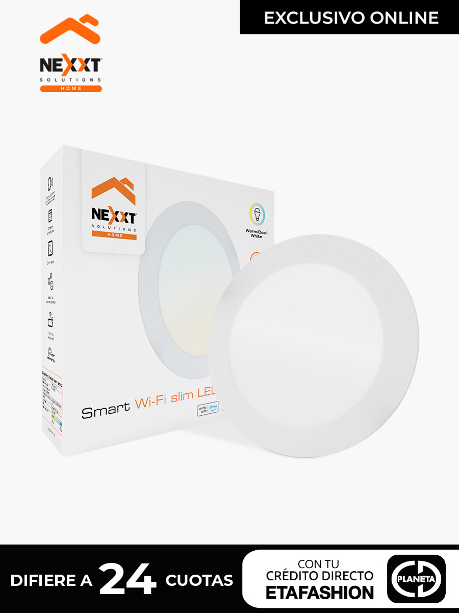 Lámpara de techo Nexxt Inteligente Wi-Fi Empotrable