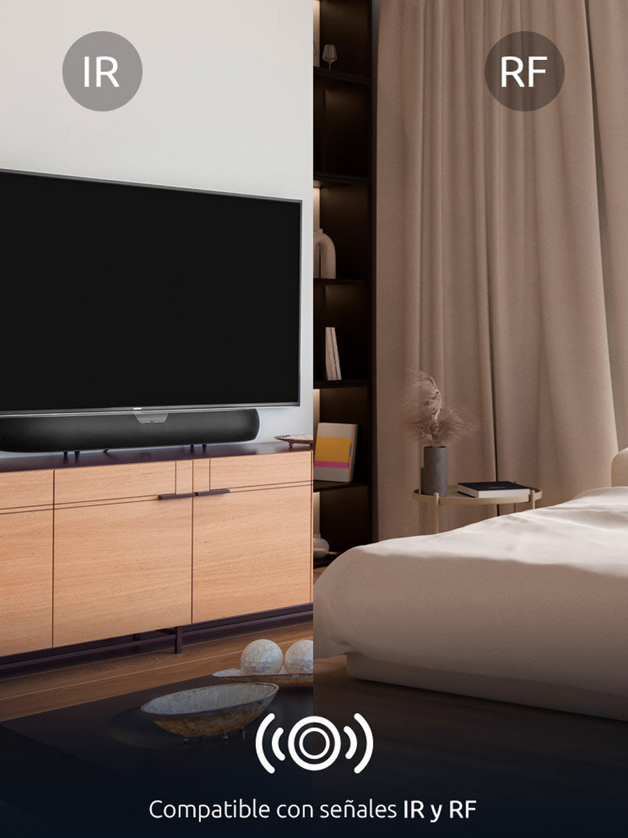 Control Universal Nexxt inteligente IR+RF