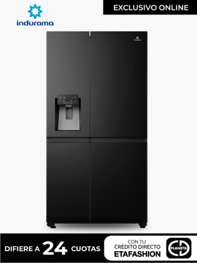 Refrigeradora  Side by Side Indurama RI-790I NE | 669 Lts