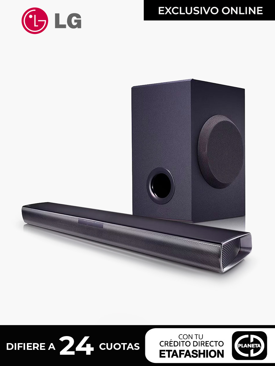 Barra de sonido LG SJ2 (2.1 - 160 W - Subwoofer Inalámbrico