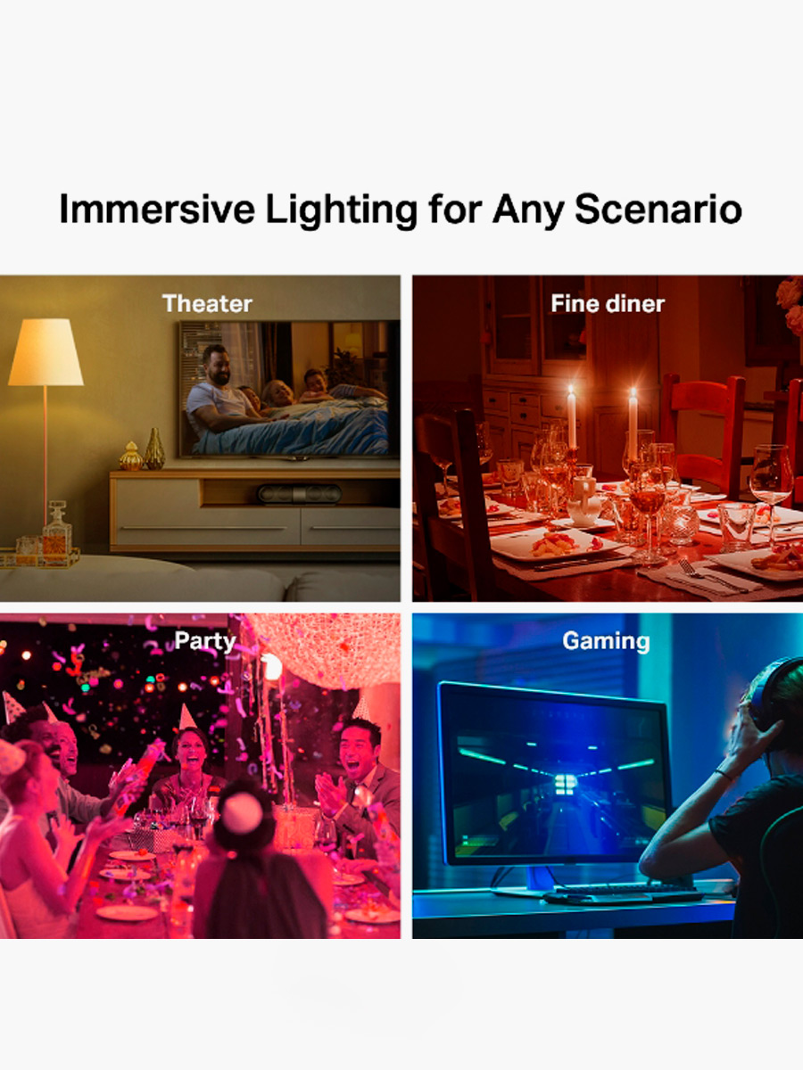Bombilla LED Inteligente Pack X2 Tapo L530 TP-Link RGB Multicolor