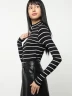 Camiseta Arayada Cuello Alto - Labelle