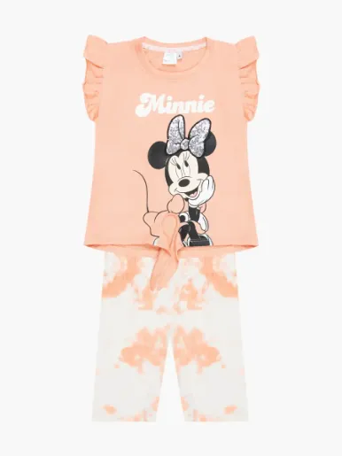 Conjunto Minnie Camiseta + Pantalón - Preescolar