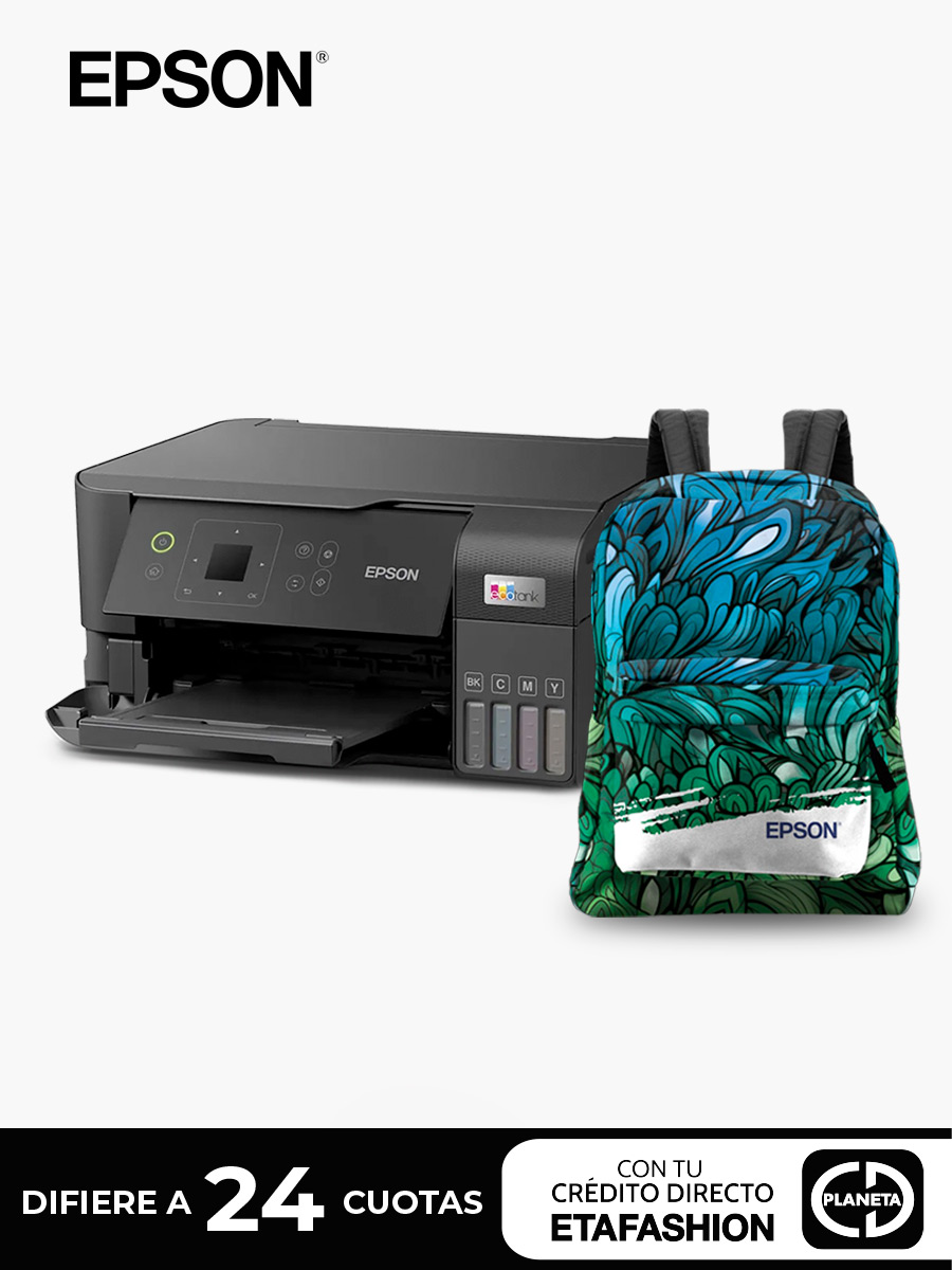 Impresora EPSON L3560 + Mochila
