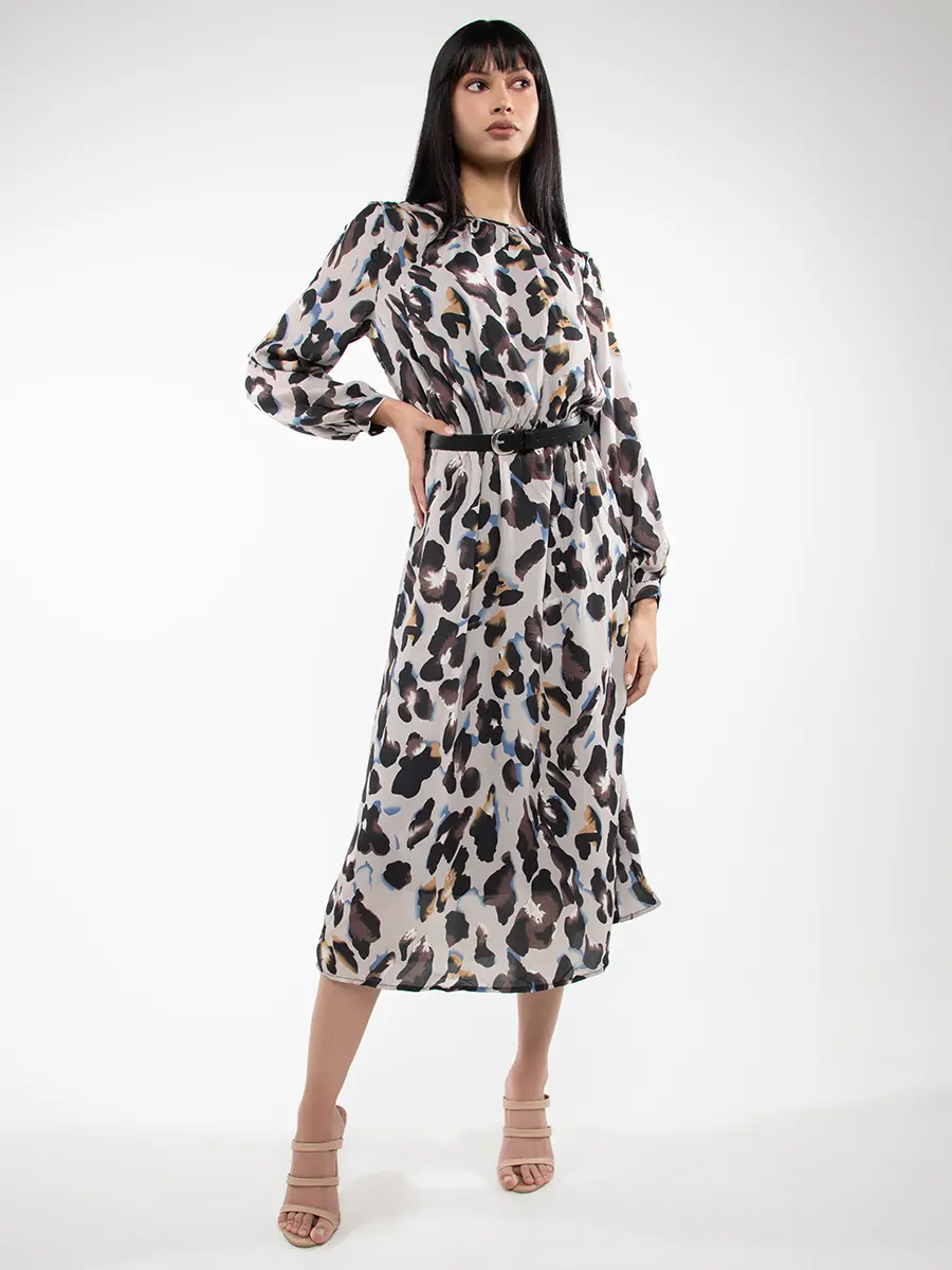Vestido Largo Estampado - Lady Eta