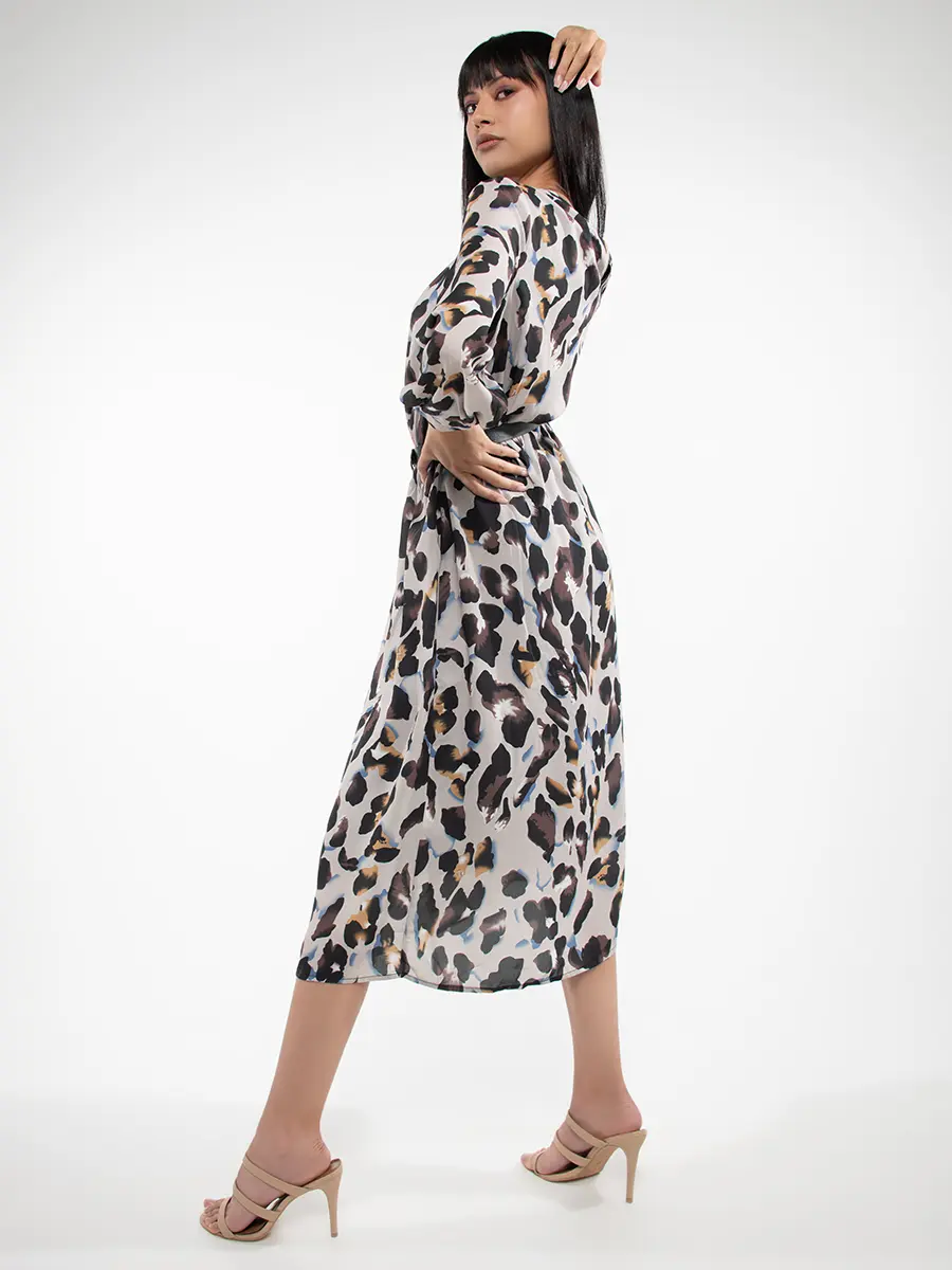 Vestido Largo Estampado - Lady Eta