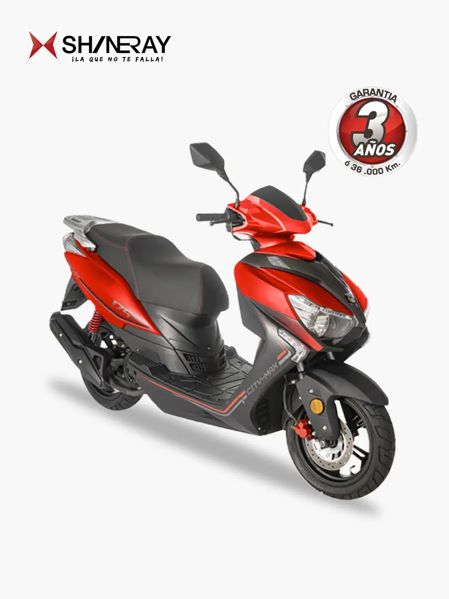 Shineray CT Max 175 cc - Moto a <em class="search-results-highlight">Gasolina</em> | Rojo